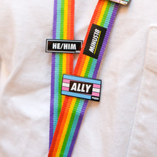 Load image into Gallery viewer, Trans Ally Enamel Pin