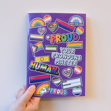 Load image into Gallery viewer, LGBTQIA+ Pride Notebook - Progress Pride