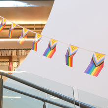 Load image into Gallery viewer, Intersex Inclusive Progress Pride Rainbow Bunting