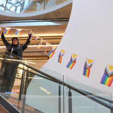 Load image into Gallery viewer, Intersex Inclusive Progress Pride Rainbow Bunting