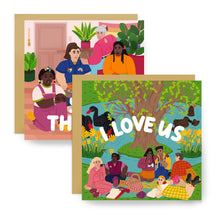 Load image into Gallery viewer, LGBTQIA+ Greeting Cards - I Love Us