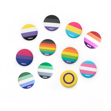Load image into Gallery viewer, LGBTQIA+ Pride Badges