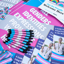 Load image into Gallery viewer, Trans Awareness Week Workplace Inclusion Pride Pack 2025