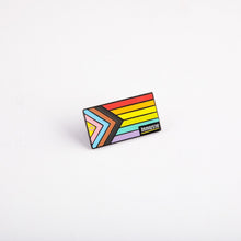 Load image into Gallery viewer, LGBTQIA+ Progress Pride intersex inclusive enamel pin