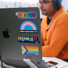 Load image into Gallery viewer, LGBTQIA+ Pride Flag Stickers