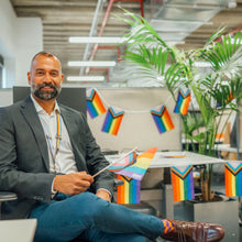 Load image into Gallery viewer, Progress Pride Rainbow Bunting