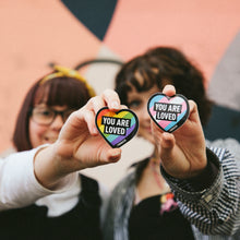 Load image into Gallery viewer, "You Are Loved" LGBTQIA+ Stickers
