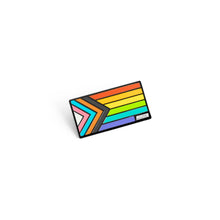 Load image into Gallery viewer, progress pride enamel pin