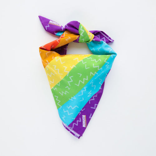 LGBTQIA+ Rainbow Pride Bandana Minus18