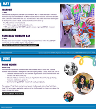 Load image into Gallery viewer, Downloadable Resource: LGBTQIA+ Calendar 2026