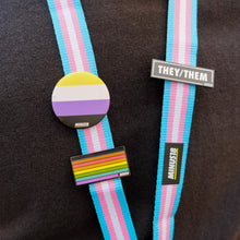 Load image into Gallery viewer, LGBTQIA+ Pride Flag Badges