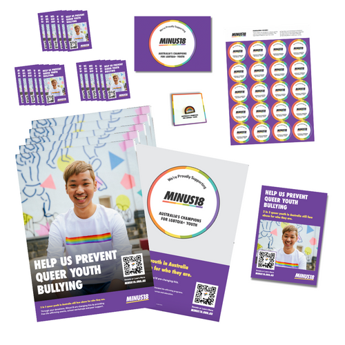 Minus18 Fundraising Kit