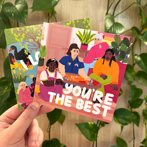 LGBTQIA+ greeting cards "you're the best" queer pride