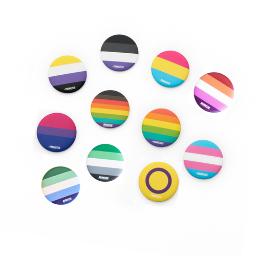 LGBTQIA+ Pride Badges 