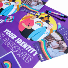 Load image into Gallery viewer, LGBTQIA+ Free Resource Kit Minus18