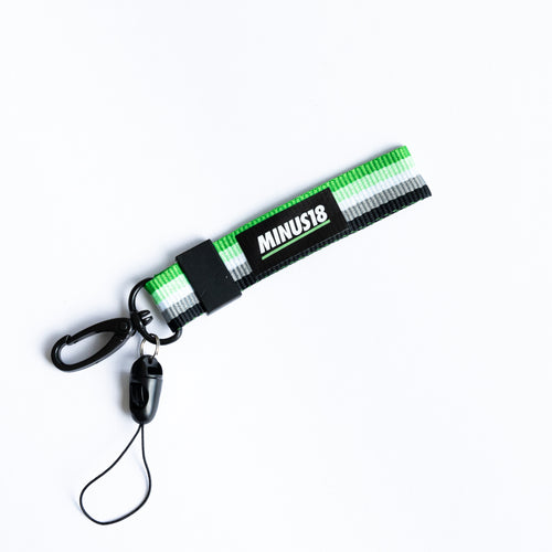 Aromantic Pride Flag Key Ring LGBTQIA+ Keyring Minus18 