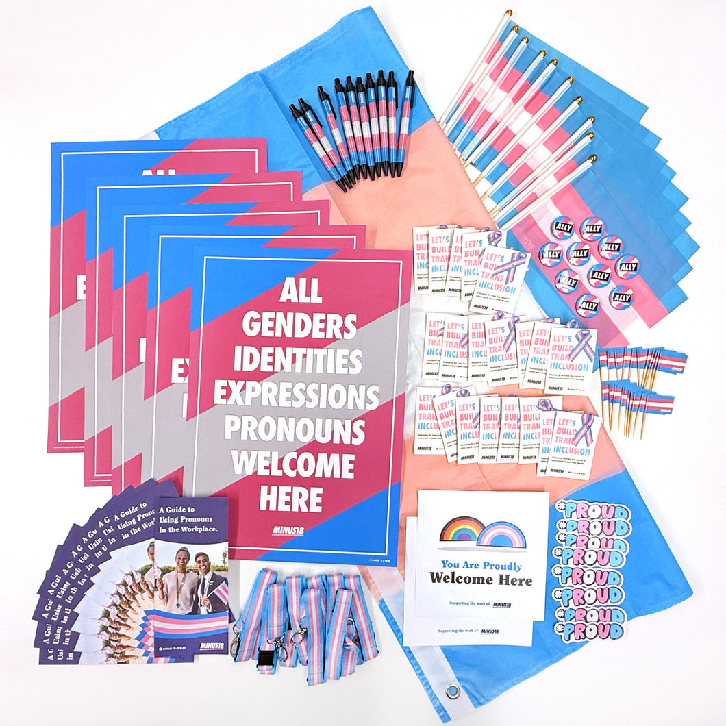 Trans Awareness Week Workplace Inclusion Pride Pack 2025