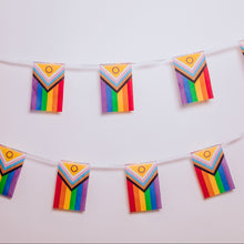 Load image into Gallery viewer, Intersex Inclusive Progress Pride Rainbow Bunting
