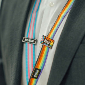 LGBTQIA+ Progress Pride Lanyard