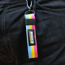 Load image into Gallery viewer, pansexual pride flag keyring