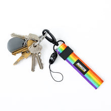 Load image into Gallery viewer, Rainbow Pride Key Ring