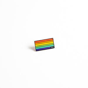 Rainbow Pride Flag Enamel Pin