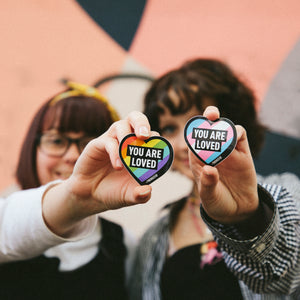 "You Are Loved" LGBTQIA+ Stickers