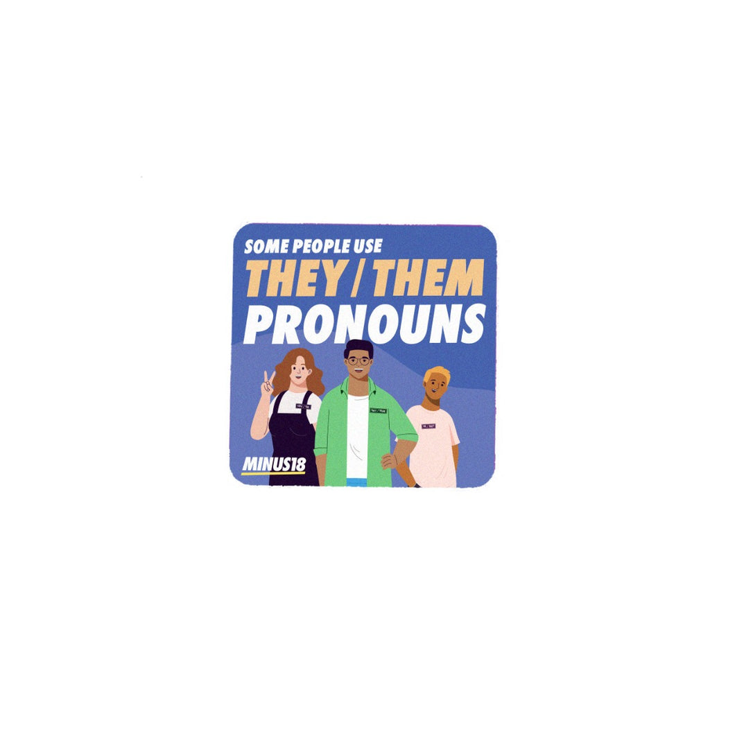 Minus18 Trans Awareness Week magnet 