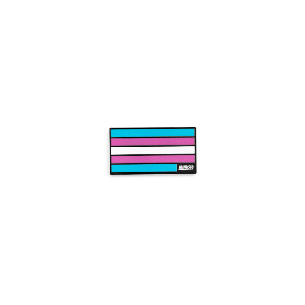 Trans Pride Flag Enamel Pin